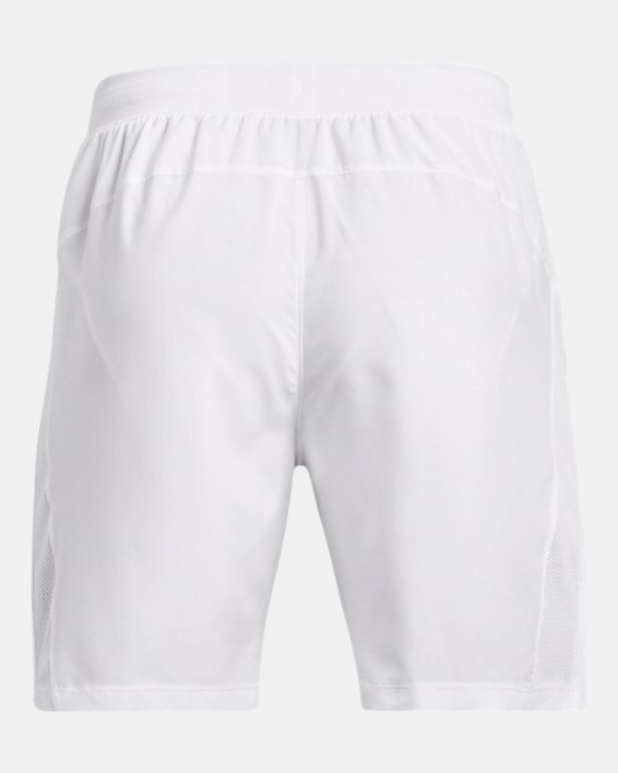 Shorts UA Launch 18 cm da uomo, White, pdpMainDesktop image number 5